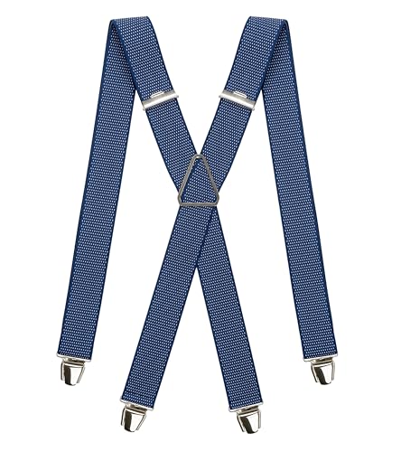 Pierrot - Hosenträger Herren Breit und Vintage - Made in Germany/France - Verstellbare Länge bis zu 130cm - Garantie auf Lebenszeit - 100% DEUTSCH & FRANZÖSISCH von Pierrot