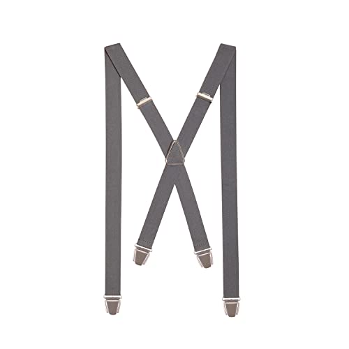 Pierrot Dünne Hosenträger für Männer Made in Germany/Frankreich - Starker Gummizug & 4 Extra Starke X-Clips - Verstellbare Länge bis zu 130cm - Garantie auf Lebenszeit - 100% DEUTSCH & FRANZÖSISCH von Pierrot