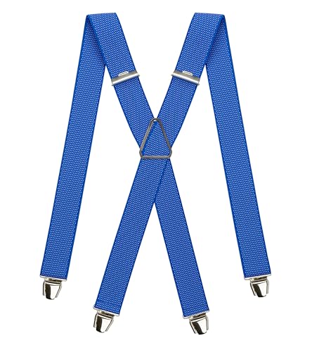 Pierrot - Hosenträger Herren Breit und Vintage - Made in Germany/France - Verstellbare Länge bis zu 130cm - Garantie auf Lebenszeit - 100% DEUTSCH & FRANZÖSISCH von Pierrot