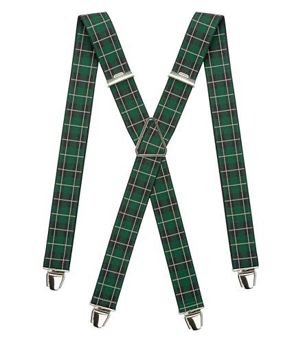 Pierrot - Hosenträger Herren Breit und Vintage - Made in Germany/France - Verstellbare Länge bis zu 130cm - Garantie auf Lebenszeit - 100% DEUTSCH & FRANZÖSISCH von Pierrot