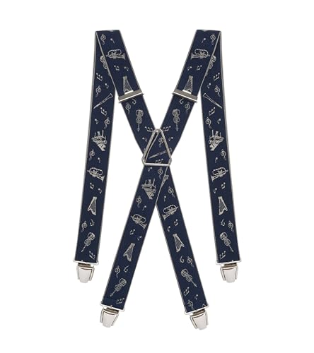 Pierrot Hosenträger Herren Breit und Vintage Premium - Made in Germany/France - Verstärktes Gummiband mit Extra Starken Metall Clips - Verstellbare Länge bis zu 130cm - Garantie auf Lebenszeit Pierrot Hosenträger Herren Breit und Vintage Premium - Made in Germany/France - Verstärktes Gummiband mit Extra Starken Metall Clips - Verstellbare Länge bis zu 130cm - Garantie auf Lebenszeit von Pierrot