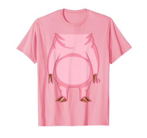 Schweine-Shirt für Erwachsene, Kinder, Herren, Damen, Schweine-Kostüm T-Shirt von Pig Costume Shirts