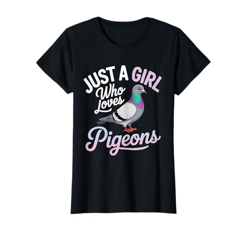 Nur EIN Mädchen, das Tauben liebt T-Shirt von Pigeon Animal