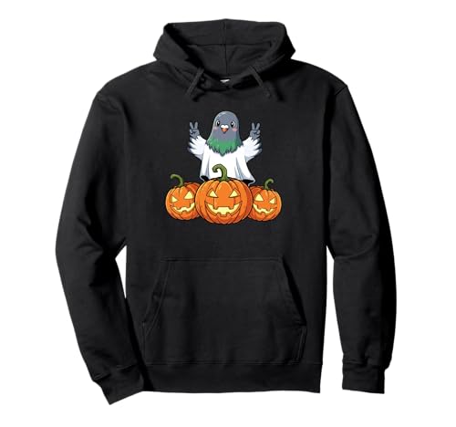 Lustige Taube Geist Kürbis Boo Halloween Kinder Herren Damen Pullover Hoodie Lustige Taube Geist Kürbis Boo Halloween Kinder Herren Damen Pullover Hoodie von Pigeon Lovers Halloween Ghost Pumpkin Outfits