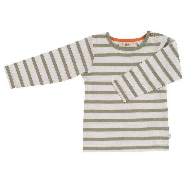 Pigeon by Organics for Kids Kinder-Langarmshirt "Longsleeve Breton stripe" von Pigeon by Organics for Kids