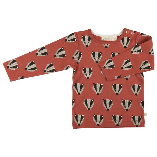 Pigeon by Organics for Kids Kinder-Langarmshirt mit Aufdruck von Pigeon by Organics for Kids