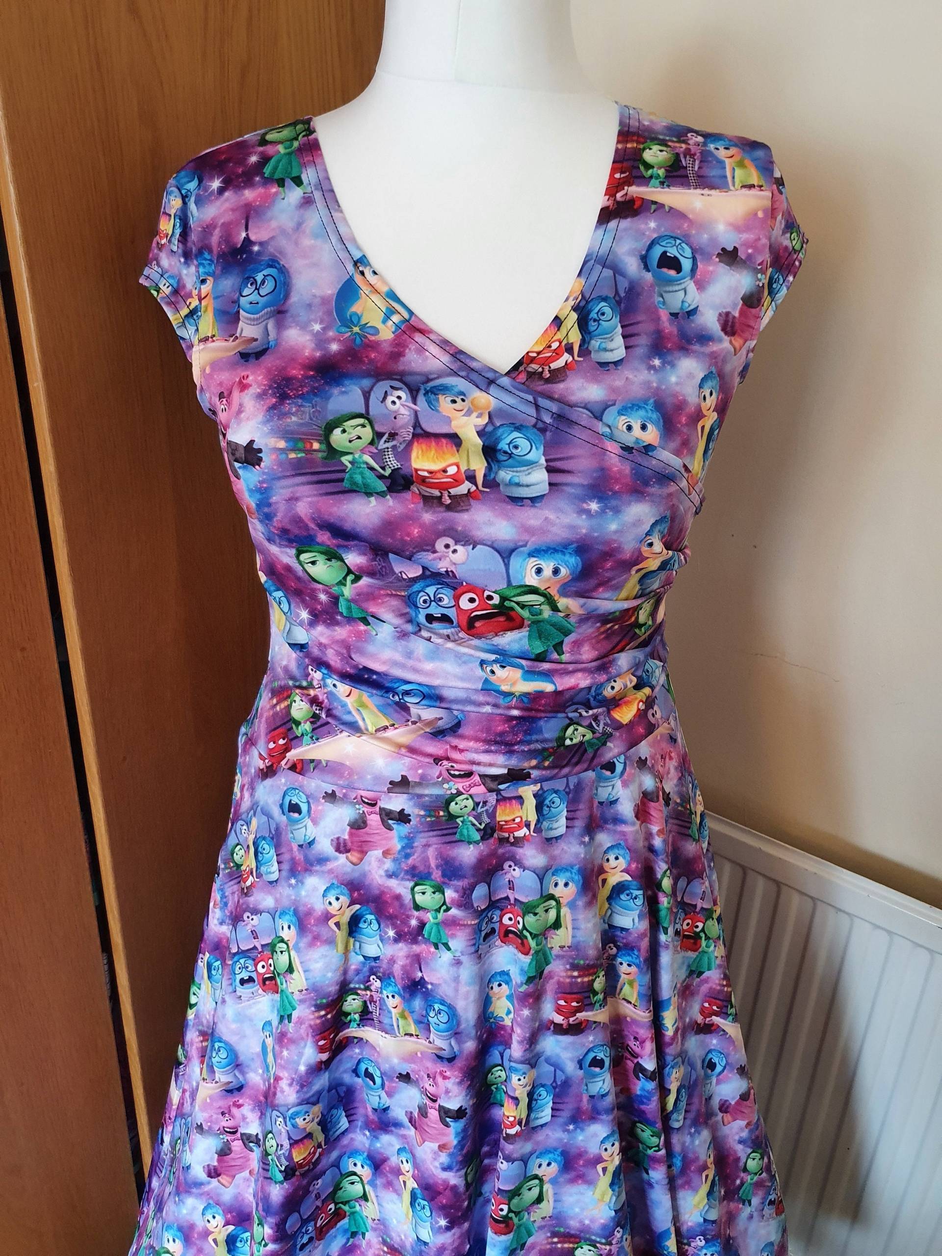 Innen Außen Inspirierte Mütze Wickelkleid S - 3xl Plus Size - Kawaii Kitsch Retro Vintage Niedliche Rockabilly Alternative Mode von PigeonoverlordStore