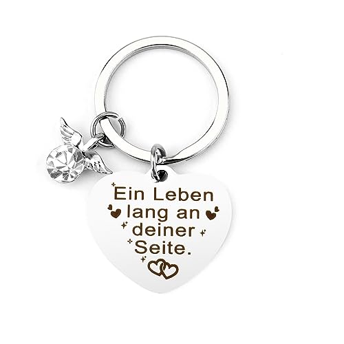 Piglagogo Pärchen Geschenke Herzfömiger Schlüsselanhänger männer Ich Liebe Dich Geschenke Für Männer Kleines Geschenk Geschenke Für Freundin Geburtstagsgeschenk Für Freundin Liebe Männer Geschenke von Piglagogo