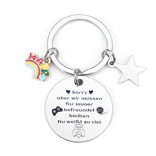 Schlüsselanhänger Freund Geschenk Freund Schlüsselanhänger Freundin Geschenke Freunden Schlüsselanhänger Freund Geschenk für Freund Abschiedsgeschenk Geschenk Freund Bff Geschenke für Freundin von Piglagogo