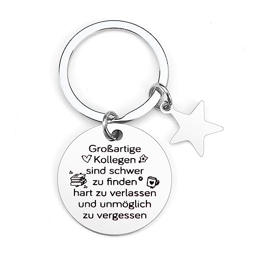 Schlüsselanhänger Kollegin Geschenk Kollegin Abschiedsgeschenk Kollegen Abschiedsgeschenk Ruhestand Geschenk Geschenke zum Abschied für Kollegen Abschiedsgeschenke für Kollegen Kollegin Geschenk von Piglagogo