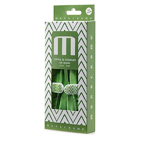 Pigna, MONOCROMO PATTERN Schnurpaket mit Anhängern, grün von Pigna