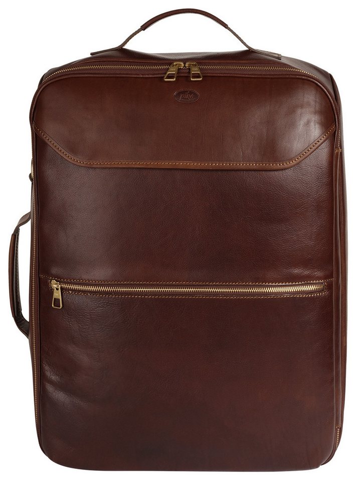 Piké Reisetasche, echt Leder, Made in Italy von Piké