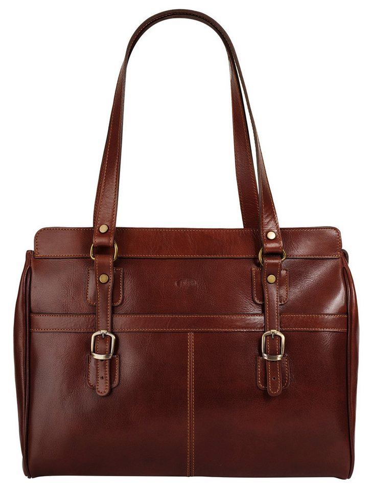 Piké Shopper, echt Leder, Made in Italy von Piké