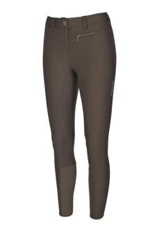 PIKEUR Damen Vollbesatz Reithose LUCINDA GRIP II, truffel, 76 von Pikeur