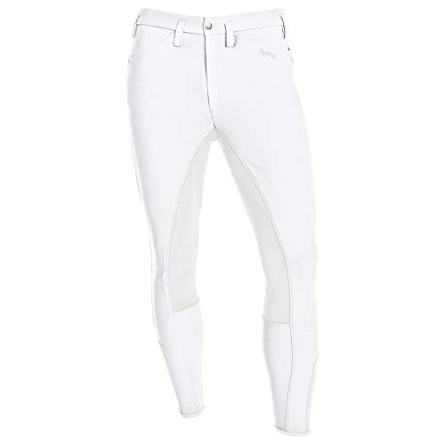 PIKEUR Vollbesatz Reithose Rossini II Grip, Weiß 40 DE von Pikeur