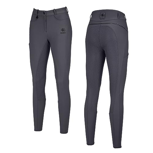 Pikeur VB Grip Dark Shadow Selection Damen Winterreithose HW 23 Grau, W36, grau, 36W von Pikeur