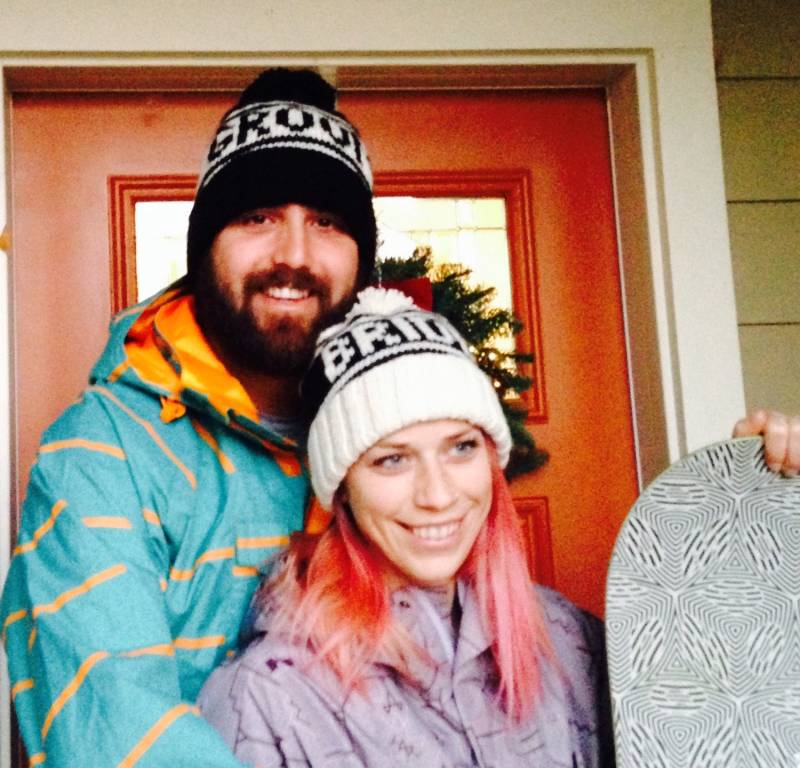 Braut Und Bräutigam Mütze Set, Retro Mützen Für Hochzeit Foto Requisiten, Winter Hüte, Sport Mützen, Snowboard von Pikeys