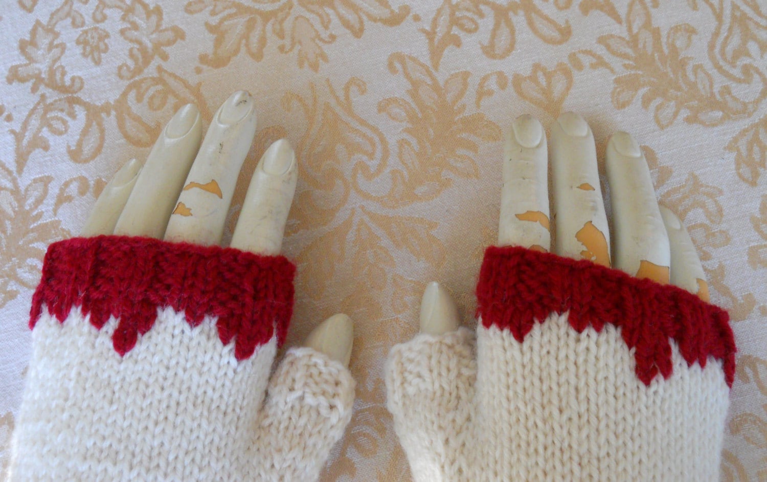 Zombie Handschuhe Handgestrickte Kostüm Handschuhe von Pikeys