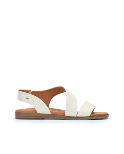 Pikolinos Flache Sandalen in Leder Formentera für Frauen Farbe NATA Pikolinos Flache Sandalen in Leder Formentera für Frauen Farbe NATA von Pikolinos