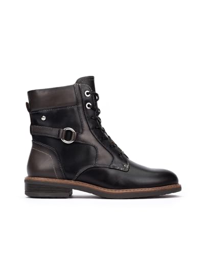 Pikolinos Flache Stiefeletten in Leder ALDAYA für Frauen Farbe Black von Pikolinos