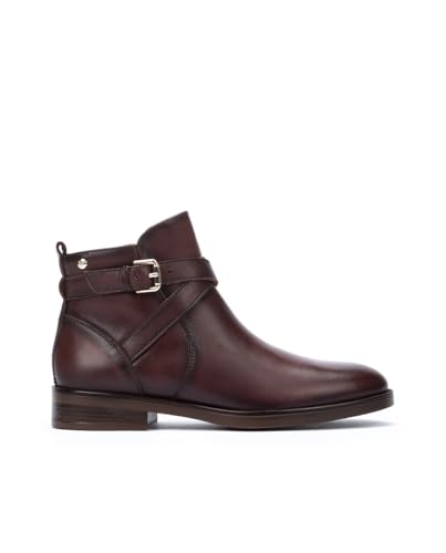 Pikolinos Flache Stiefeletten in Leder PUERTOLLANO für Frauen Farbe CAOBA Pikolinos Flache Stiefeletten in Leder PUERTOLLANO für Frauen Farbe CAOBA von Pikolinos