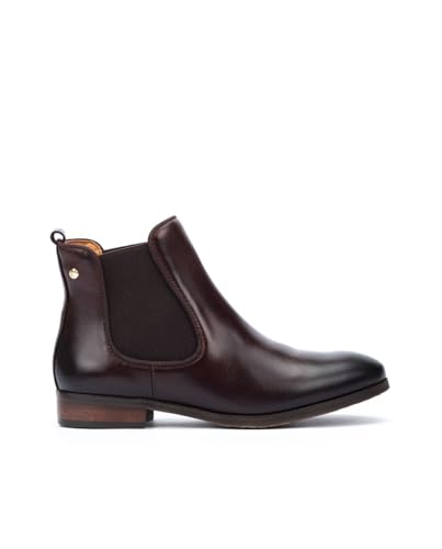 Pikolinos Flache Stiefeletten in Leder ROYAL für Frauen Farbe Marrón von Pikolinos