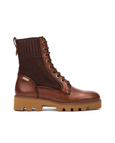 Pikolinos Flache Stiefeletten in Leder Salamanca für Frauen Farbe Marrón von Pikolinos