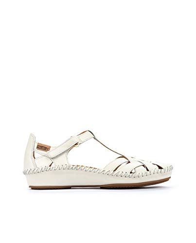 Pikolinos Halboffene Schuhe in Leder P. Vallarta für Frauen Farbe NATA von Pikolinos