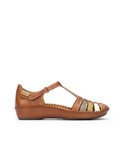 Pikolinos Halboffene Schuhe in Leder P. Vallarta für Frauen Farbe Brandy Pikolinos Halboffene Schuhe in Leder P. Vallarta für Frauen Farbe Brandy von Pikolinos