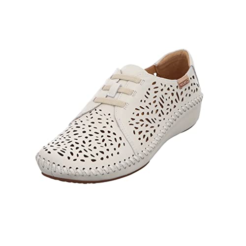 Pikolinos Flache Schuhe in Leder P. Vallarta für Frauen Farbe NATA von Pikolinos