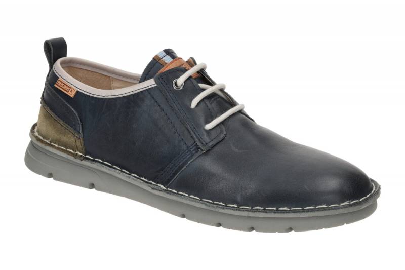 Pikolinos RIVAS M3T-4232C1 blue blau - bequeme Halbschuhe f?r Herren von Pikolinos