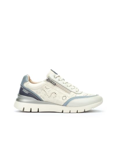Pikolinos Sneakers in Leder CANTABRIA für Frauen Farbe NATA-ESPUM von Pikolinos
