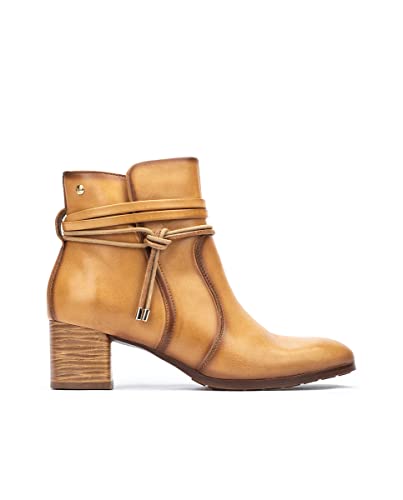 Pikolinos Stiefeletten mit Absatz in Leder CALAFAT für Frauen Farbe Beige von Pikolinos