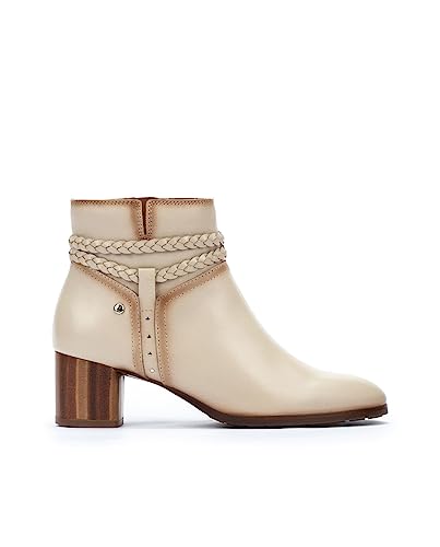 Pikolinos Stiefeletten mit Absatz in Leder CALAFAT für Frauen Farbe MARFIL von Pikolinos