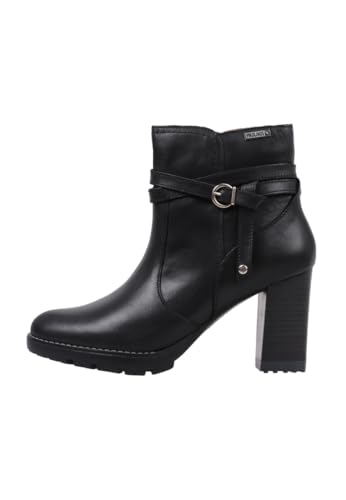 Pikolinos Stiefeletten mit Absatz in Leder Connelly für Frauen Farbe Black von Pikolinos