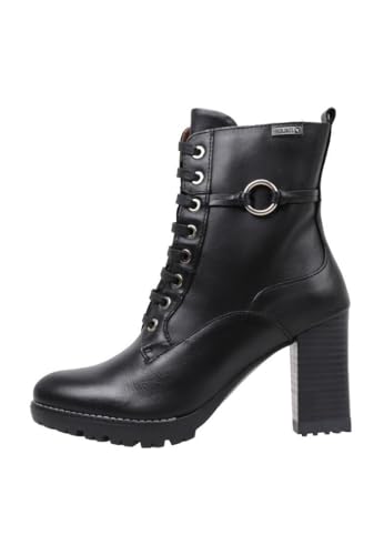 Pikolinos Stiefeletten mit Absatz in Leder Connelly für Frauen Farbe Negro von Pikolinos