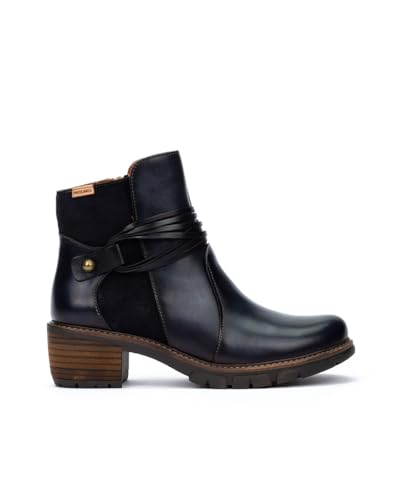 Pikolinos Stiefeletten mit Absatz in Leder SAN Sebastia für Frauen Farbe Blue von Pikolinos