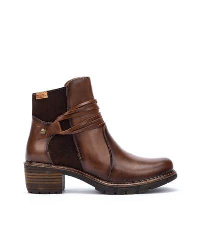 Pikolinos Stiefeletten mit Absatz in Leder SAN Sebastia für Frauen Farbe TOPO von Pikolinos