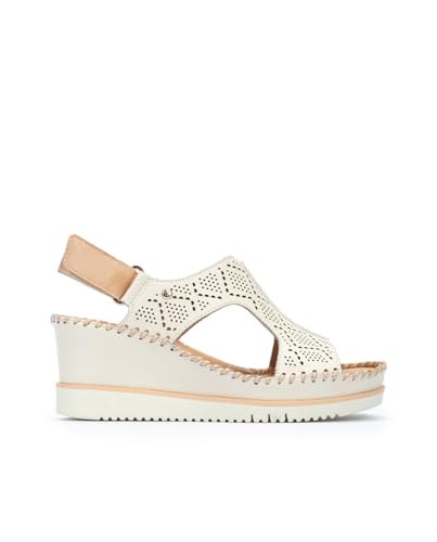 Pikolinos Keilsandalen in Leder AGUADULCE für Frauen Farbe NATA von Pikolinos