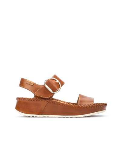 Pikolinos Keilsandalen in Leder Marina für Frauen Farbe Brandy Pikolinos Keilsandalen in Leder Marina für Frauen Farbe Brandy von Pikolinos