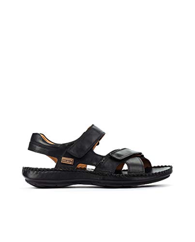 Pikolinos Flache Sandalen in Leder Tarifa für Männer Farbe Black von Pikolinos