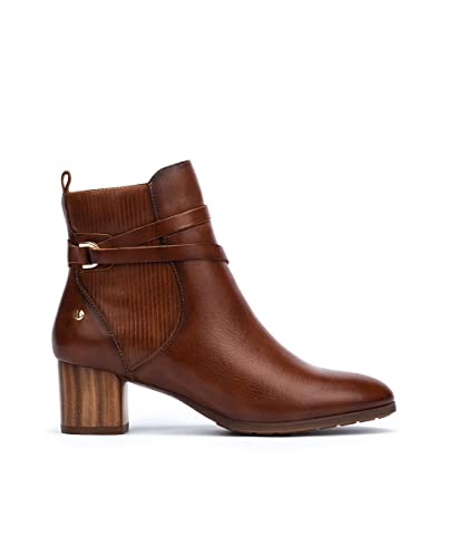 Pikolinos Stiefeletten mit Absatz in Leder CALAFAT für Frauen Farbe Marrón von Pikolinos