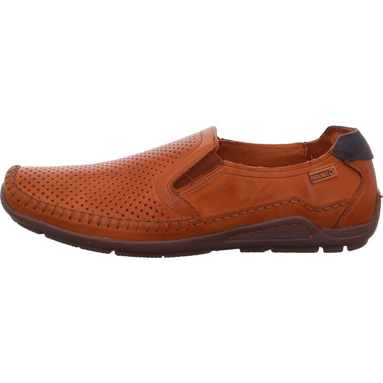 male Klassische Slipper braun 42 von Pikolinos