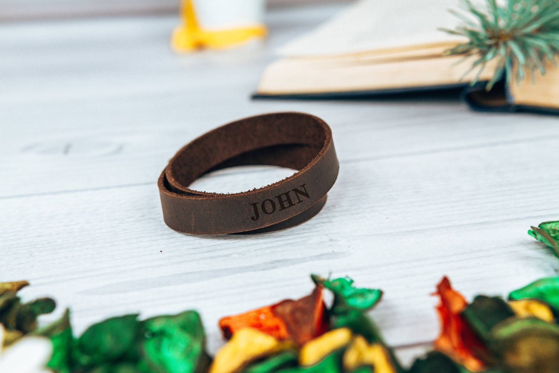 Lederarmband Name, Lederarmband Personalisiert, Armband Personalisiert Für Damen, Armband Sie Und Ihn, Armband Personalisiert von Pikore