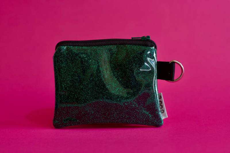 Mini Jay Sparkling - Waterproof Wallet Green von Pikto3000