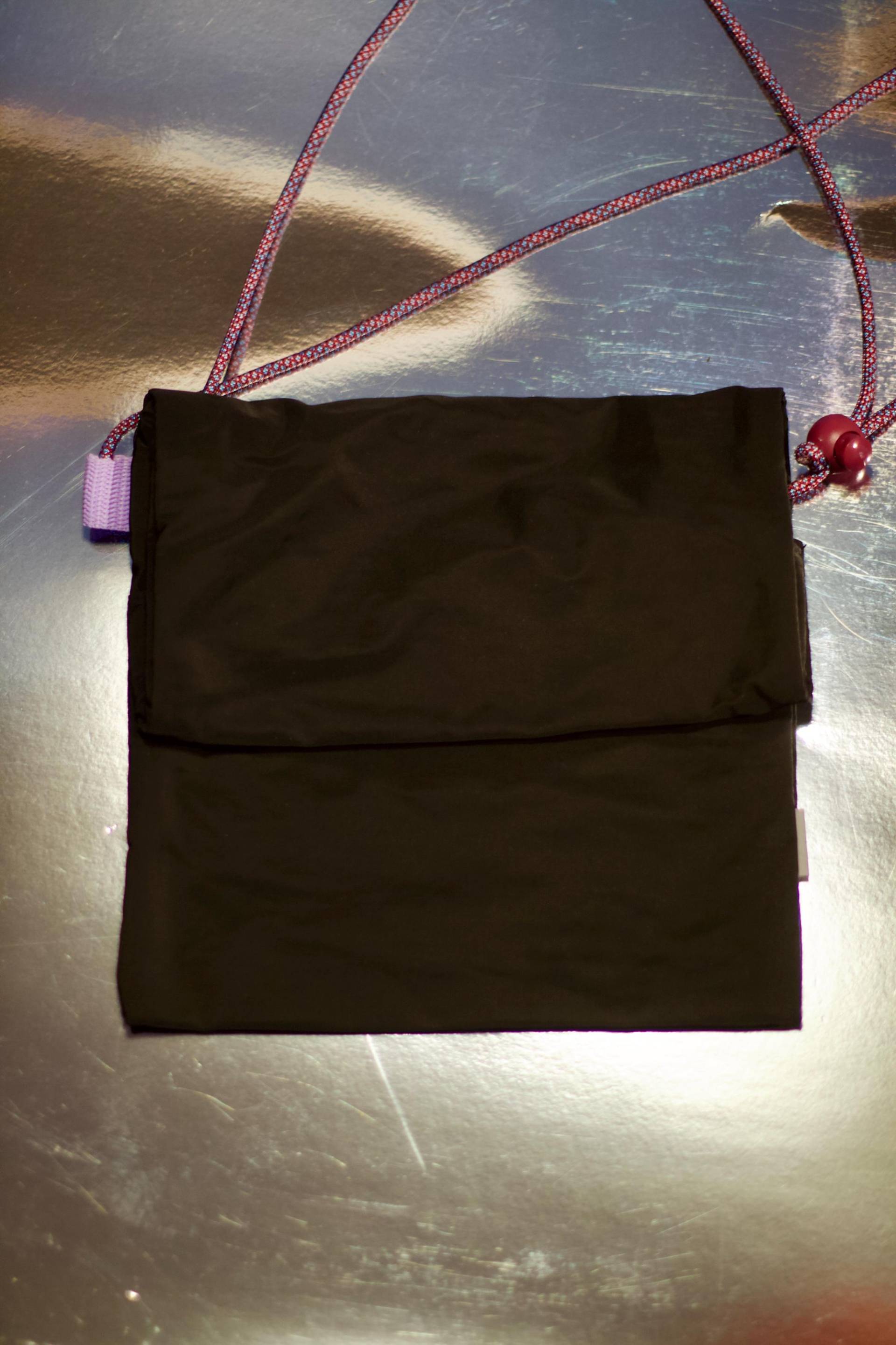 Nylon Rolltop Bag Black Nylon Rolltop Bag Black von Pikto3000