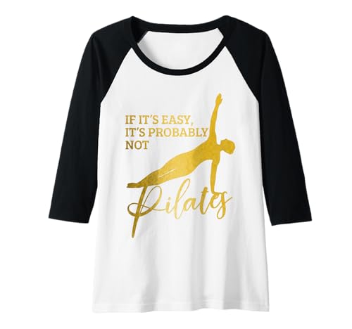 Damen Pilates Lustig Yoga Pilates Lehrer Sport Raglan Damen Pilates Lustig Yoga Pilates Lehrer Sport Raglan von Pilates Apparel & Gifts