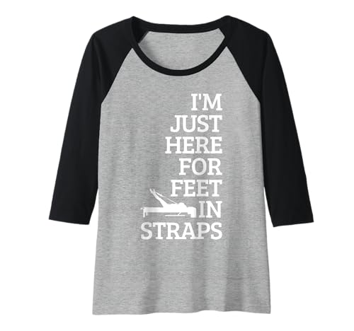 Damen Pilates Lustig Yoga Pilates Lehrer Sport Raglan von Pilates Apparel & Gifts