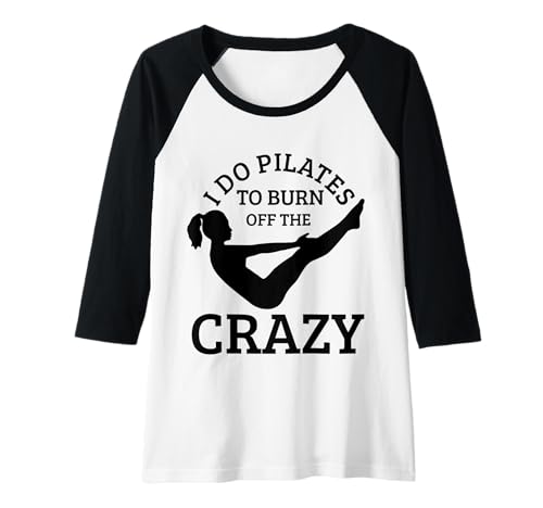 Damen Pilates Lustig Yoga Pilates Lehrer Sport Raglan Damen Pilates Lustig Yoga Pilates Lehrer Sport Raglan von Pilates Apparel & Gifts