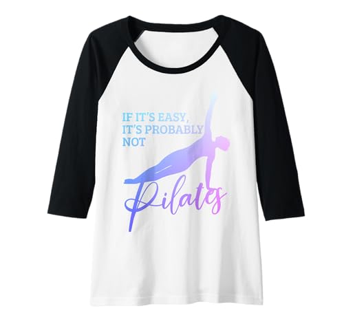 Damen Pilates Lustig Yoga Pilates Lehrer Sport Raglan Damen Pilates Lustig Yoga Pilates Lehrer Sport Raglan von Pilates Apparel & Gifts